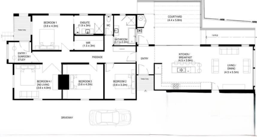 Balfour Wifi & Parking Holiday home Launceston